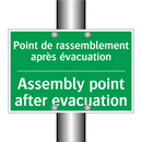 Point de rassemblement après évacuation /.../ - Assembly point after evacuation /.../