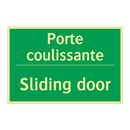Porte coulissante - Sliding door