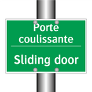 Porte coulissante - Sliding door