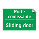 Porte coulissante - Sliding door