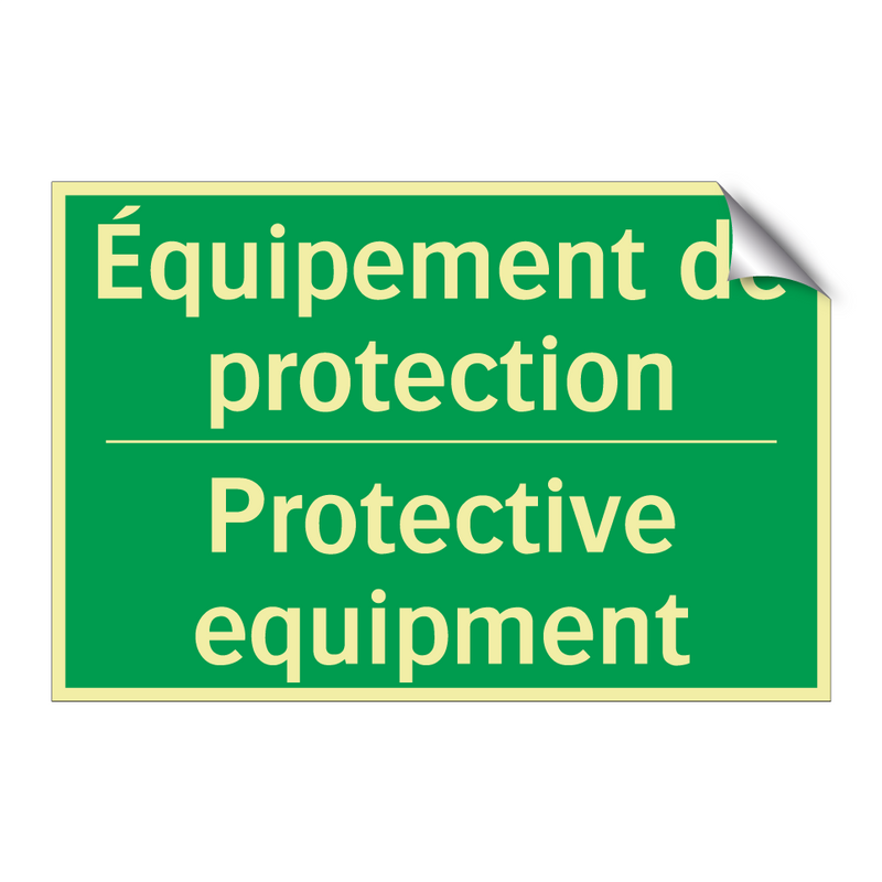 Équipement de protection - Protective equipment