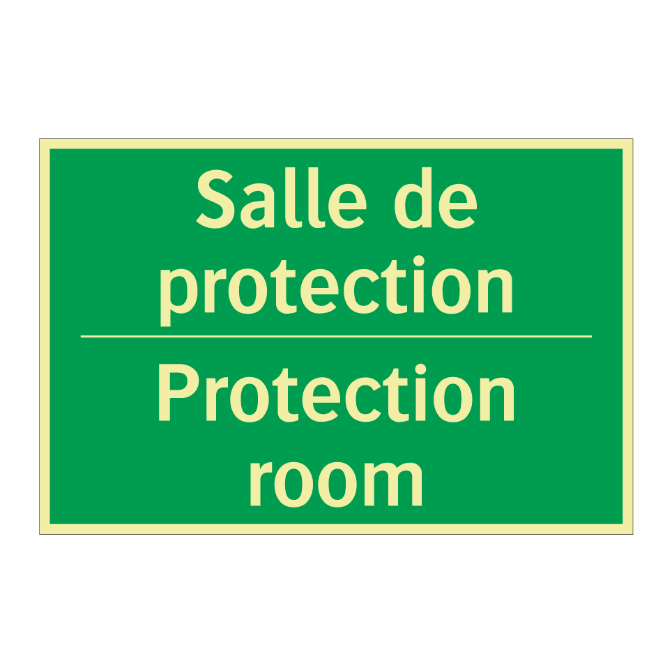 Salle de protection - Protection room