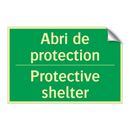 Abri de protection - Protective shelter