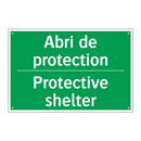 Abri de protection - Protective shelter