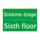 Sixième étage - Sixth floor