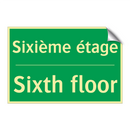 Sixième étage - Sixth floor