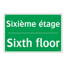 Sixième étage - Sixth floor
