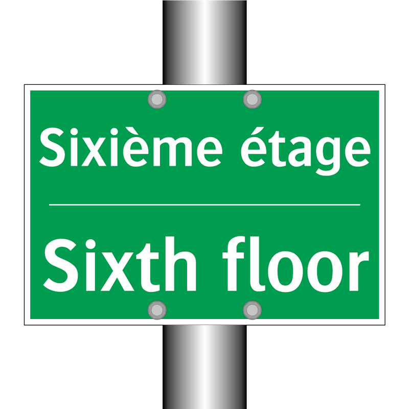 Sixième étage - Sixth floor