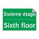 Sixième étage - Sixth floor