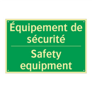 Équipement de sécurité - Safety equipment