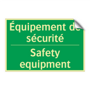 Équipement de sécurité - Safety equipment