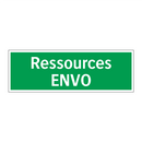 Ressources ENVO