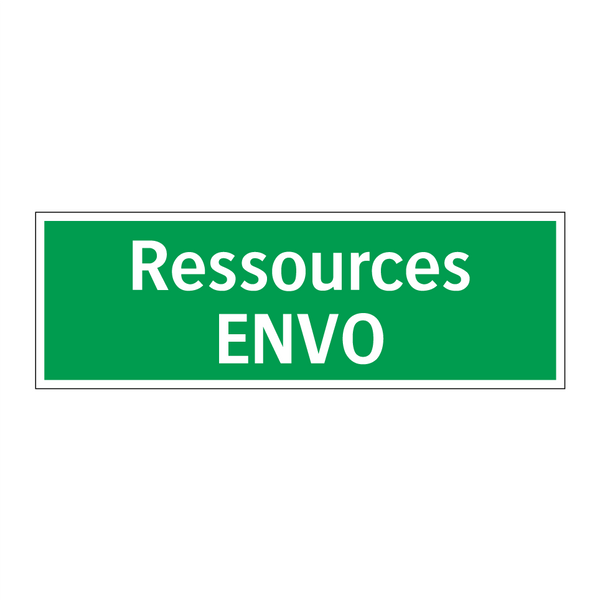Ressources ENVO