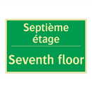 Septième étage - Seventh floor