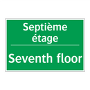 Septième étage - Seventh floor