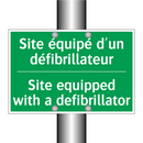 Site équipé d'un défibrillateur /.../ - Site equipped with a defibrillator /.../