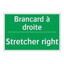 Brancard à droite - Stretcher right