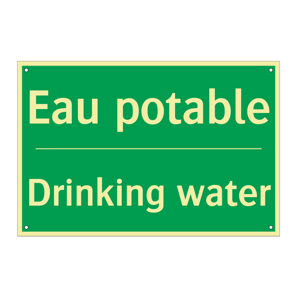 Eau potable - Drinking water