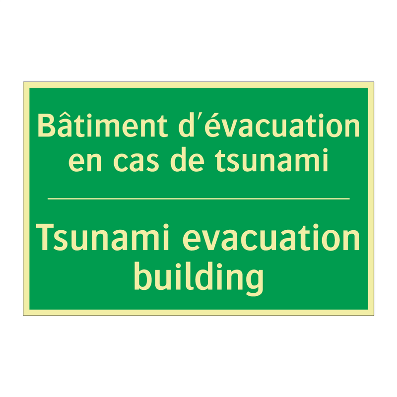 Bâtiment d'évacuation en cas de /.../ - Tsunami evacuation building