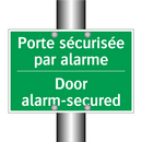 Porte sécurisée par alarme - Door alarm-secured