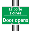 La porte s'ouvre - Door opens