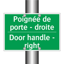 Poignée de porte - droite - Door handle - right