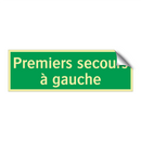 Premiers secours à gauche
