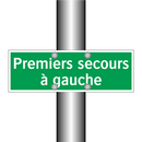 Premiers secours à gauche