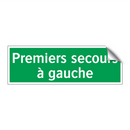 Premiers secours à gauche