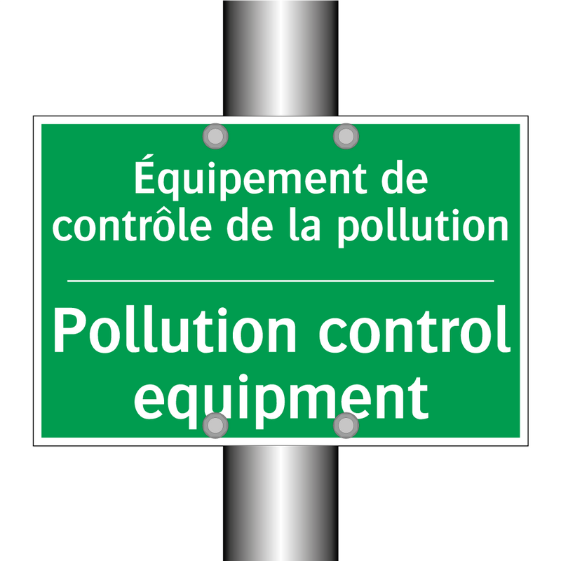 Équipement de contrôle de la pollution /.../ - Pollution control equipment