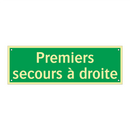 Premiers secours à droite