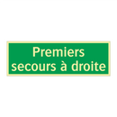 Premiers secours à droite