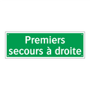 Premiers secours à droite