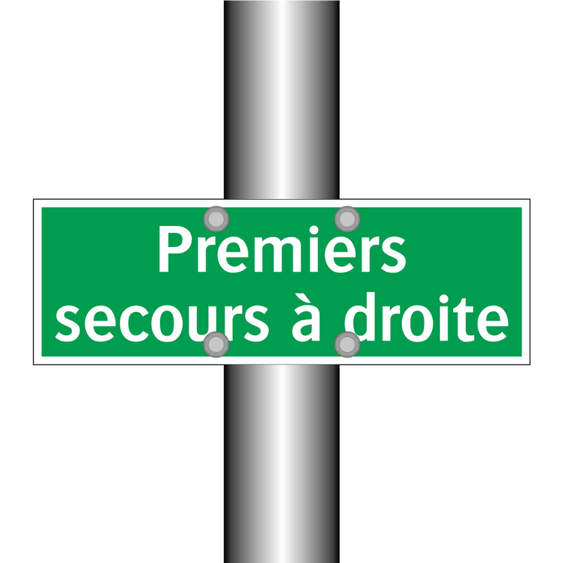 Premiers secours à droite