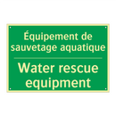 Équipement de sauvetage aquatique /.../ - Water rescue equipment