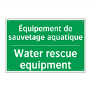 Équipement de sauvetage aquatique /.../ - Water rescue equipment