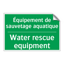Équipement de sauvetage aquatique /.../ - Water rescue equipment