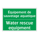 Équipement de sauvetage aquatique /.../ - Water rescue equipment