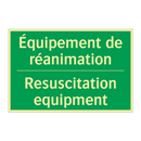 Équipement de réanimation - Resuscitation equipment