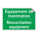 Équipement de réanimation - Resuscitation equipment