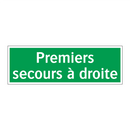 Premiers secours à droite