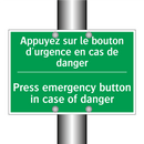 Appuyez sur le bouton d'urgence /.../ - Press emergency button in case /.../