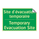 Site d'évacuation temporaire - Temporary Evacuation Site