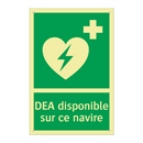 DEA disponible sur ce navire