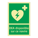 DEA disponible sur ce navire