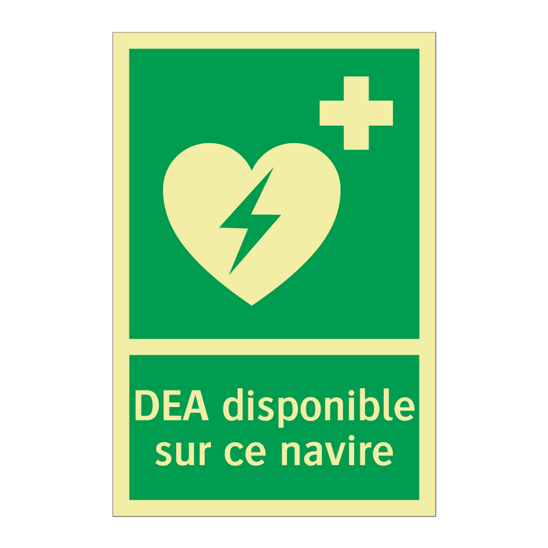 DEA disponible sur ce navire
