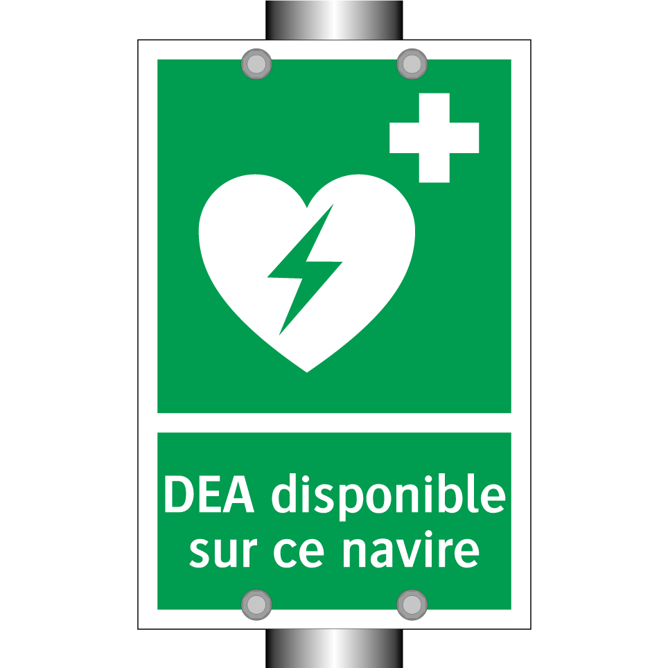 DEA disponible sur ce navire