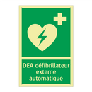 DEA défibrillateur externe automatique