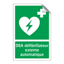 DEA défibrillateur externe automatique