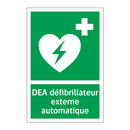 DEA défibrillateur externe automatique